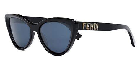 fendi fe40087u|Fendi Lettering FE40087U Cat Eye Sunglasses .